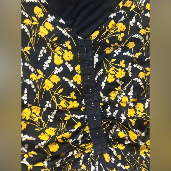 ANTHROPOLOGIE MAEVE SUMMER BREEZE FLORAL DRESS S Y2K Grunge Cottage Core - Picture 5 of 7